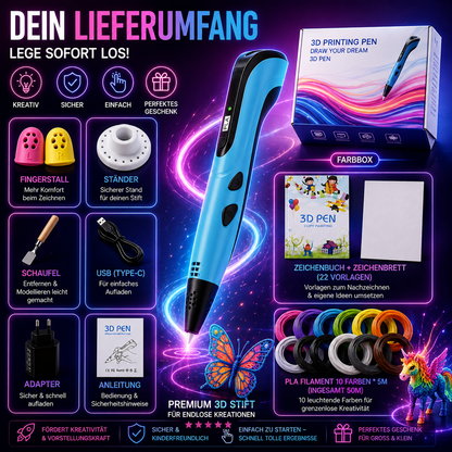 Biarora - MagicDraw 3D Stift für Kinder