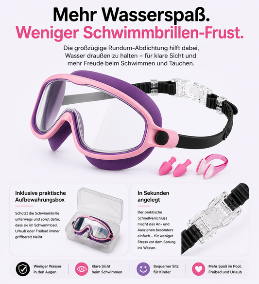 Biarora - SplashSnap Taucherbrille für Kinder
