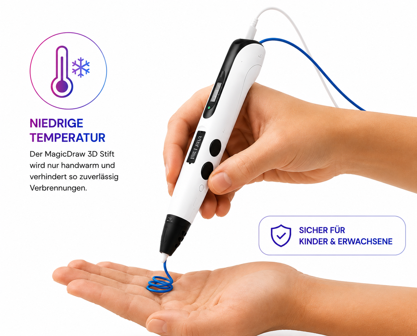 Biarora - MagicDraw 3D Stift für Kinder